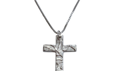 Handmade 999 ‘Ancient Style’ Cross Pendant with a 925 chain