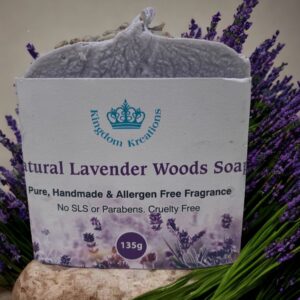 Natural Lavender Woods Soap 135gr