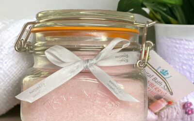 Strawberry Milkshake Bath Salts 500gr Kilner Glass Jar