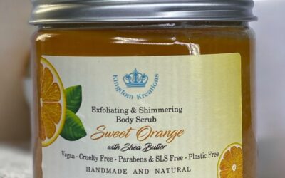 Sweet Orange Exfoliating and Shimmering Body Scrub