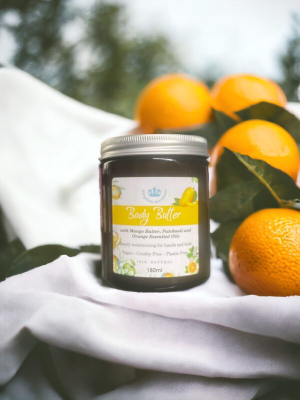 Body Butter with Mango Butter - Patchouli and Orange