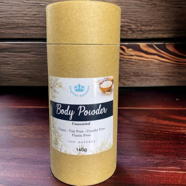 100% Natural Talc Free Body Powder - Unscented