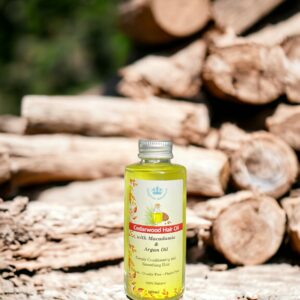 Hair Oil - Cedarwood with Macadamia and Argan Oil