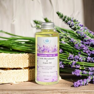 Hair Oil - Lavender with Macadamia and Argan Oil