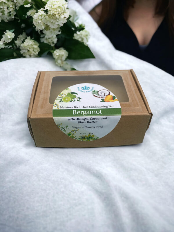 Natural Hair Conditioning Bar - Bergamot